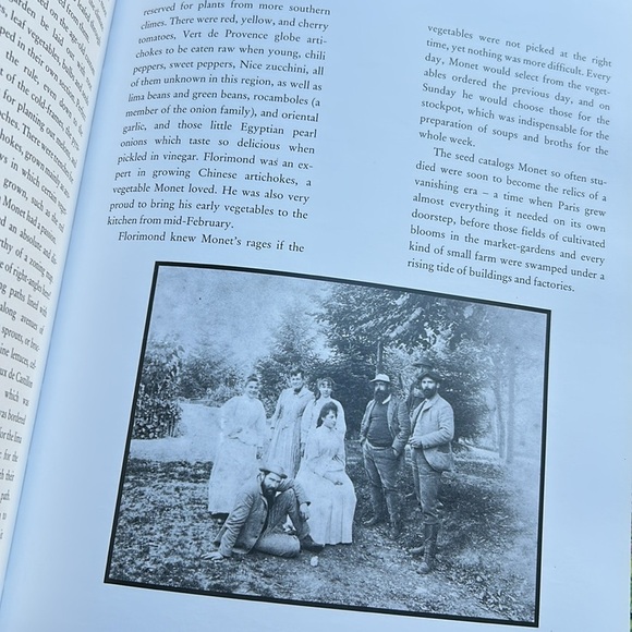 VTG 1989 "Monet's Table: The Cooking Journals of Claude Monet" Hardback Book - Picture 15 of 16